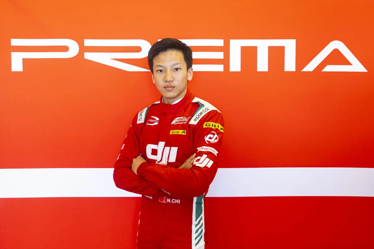 Zhenrui Chi joins PREMA for 2025 Formula 4 season