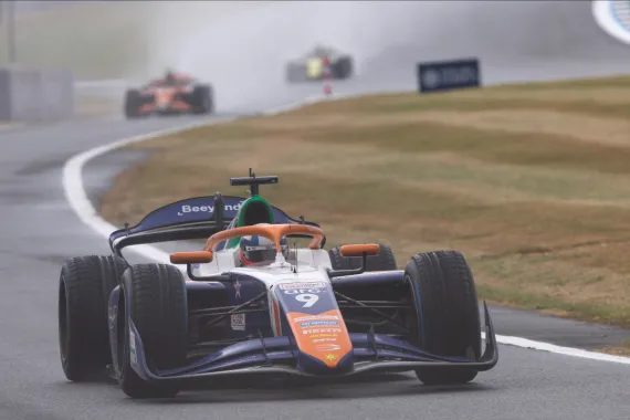 PREMA keeps scoring with top-5 finish in wet Silverstone weather